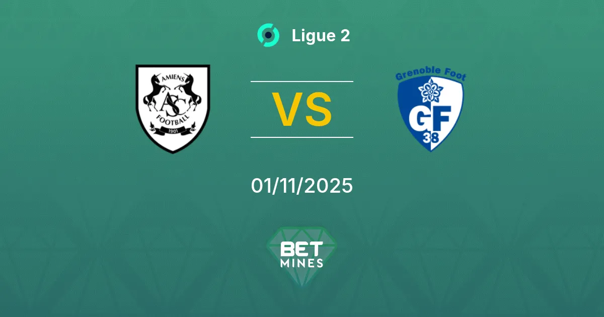 Amiens SC vs Grenoble Foot 38 Prediction: Match Preview and Analysis | Ligue 2 01-11-2025