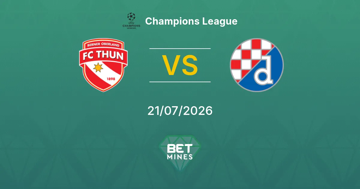 Thun vs Dinamo Zagreb