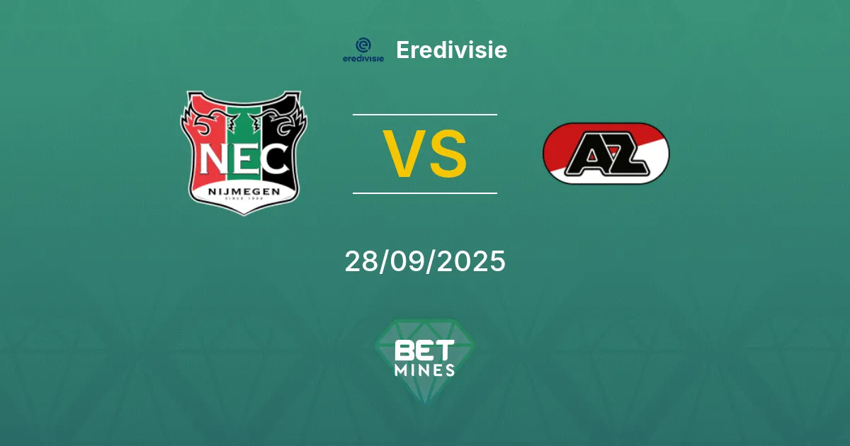 NEC Nimègue vs AZ Pronostic : Aperçu et Analyse du Match | Eredivisie 28-09-2025