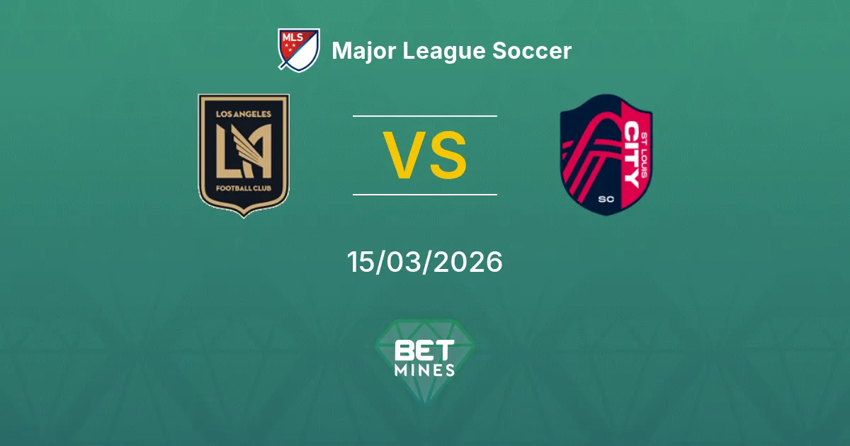 Los Angeles FC vs St. Louis City Prediction: Match Preview and Analysis | Major League Soccer 15-03-2026