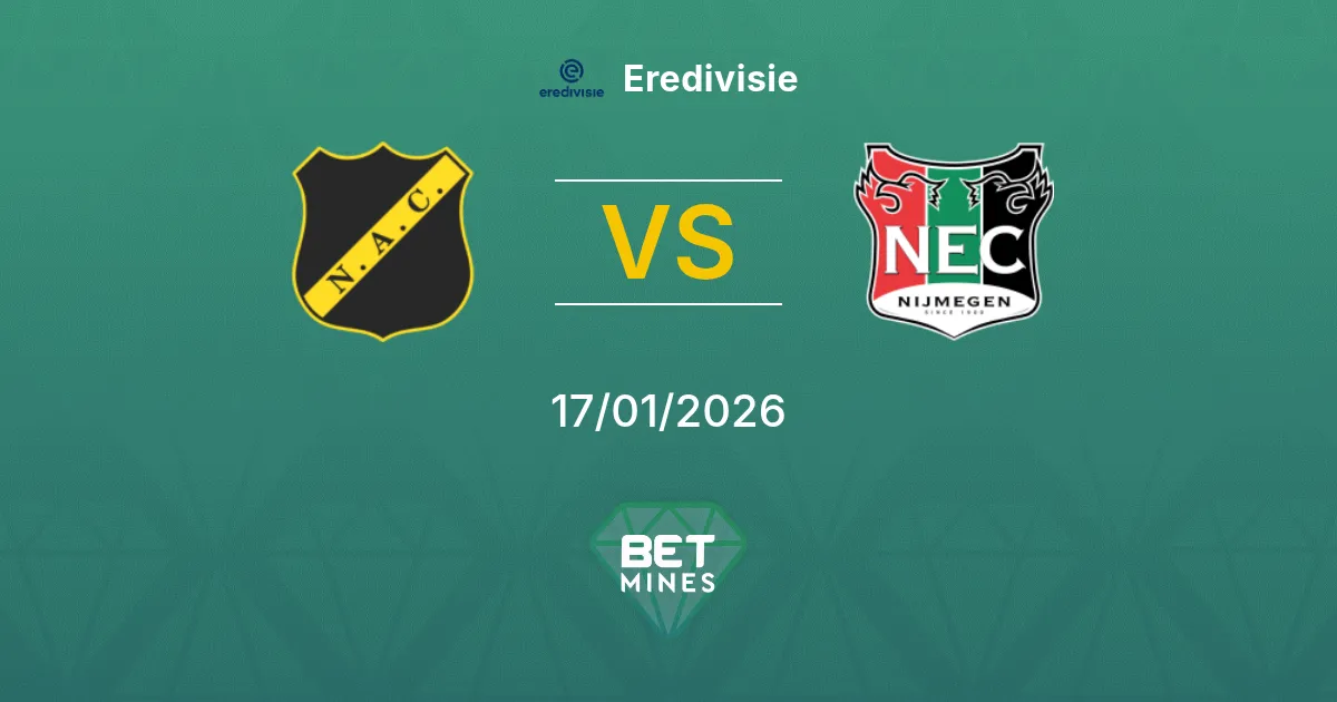 NAC Breda vs NEC Nijmegen Pronostico: Anteprima e Analisi della Partita | Eredivisie 17-01-2026