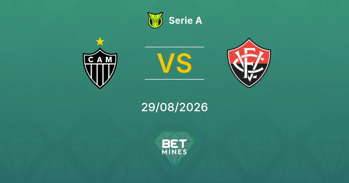 Palpite Atlético Mineiro x Vitória: Prévia e Análise da Partida | Serie A 29-08-2026