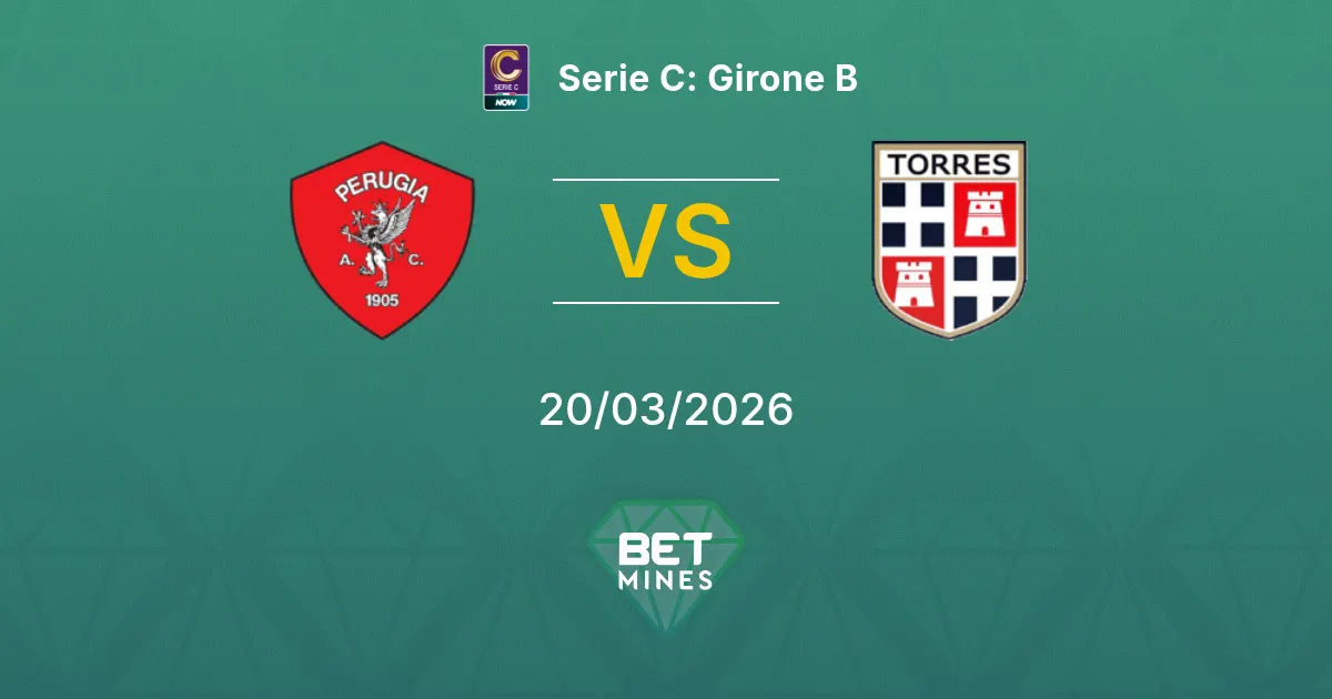 Perugia vs Sassari Torres Pronostico: Anteprima e Analisi della Partita | Serie C: Girone B 20-03-2026