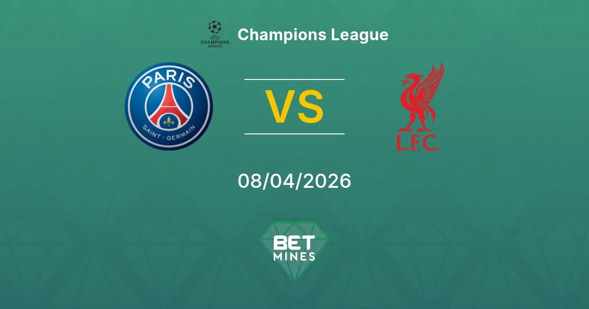 Paris Saint Germain vs Liverpool Pronóstico: Previa y Análisis del Partido | Champions League 08-04-2026