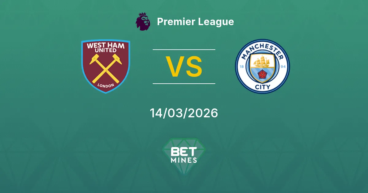 West Ham United vs Manchester City Prediction: Match Preview and Analysis | Premier League 14-03-2026