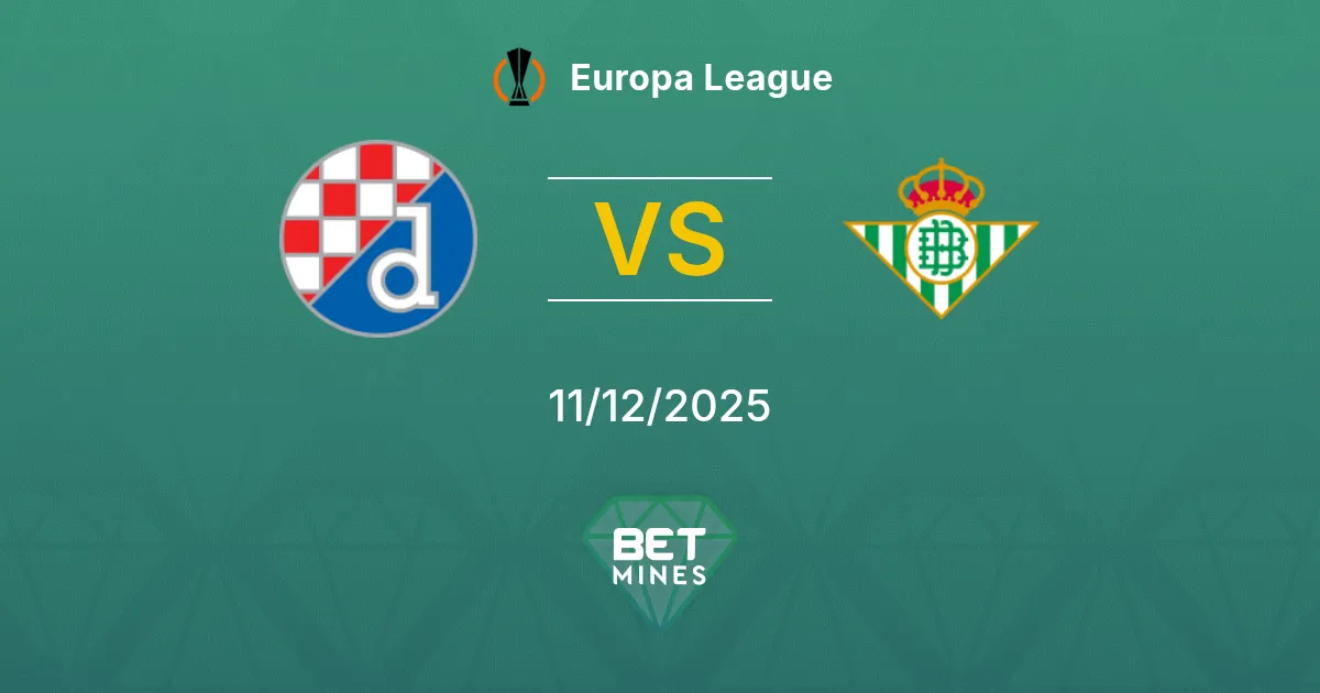Dinamo Zagabria vs Real Betis Pronostico: Anteprima e Analisi della Partita | Europa League 11-12-2025