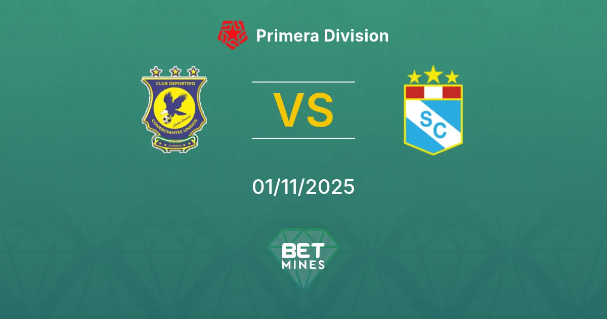 Comerciantes Unidos vs Sporting Cristal Pronostico: Anteprima e Analisi della Partita | Primera Division 01-11-2025