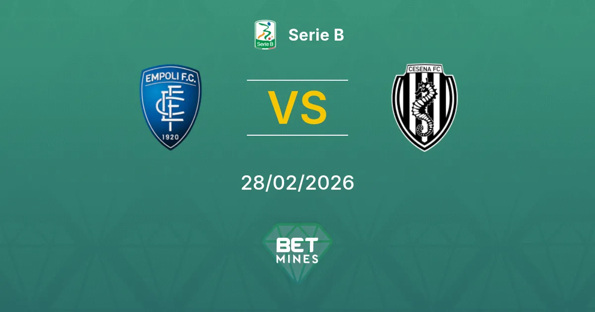 Empoli vs Cesena Pronostico: Anteprima e Analisi della Partita | Serie B 28-02-2026