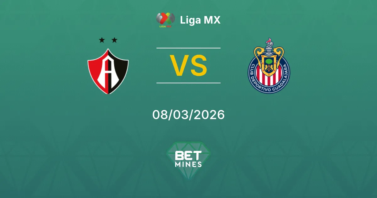 Atlas vs Guadalajara Prediction: Match Preview and Analysis | Liga MX 08-03-2026