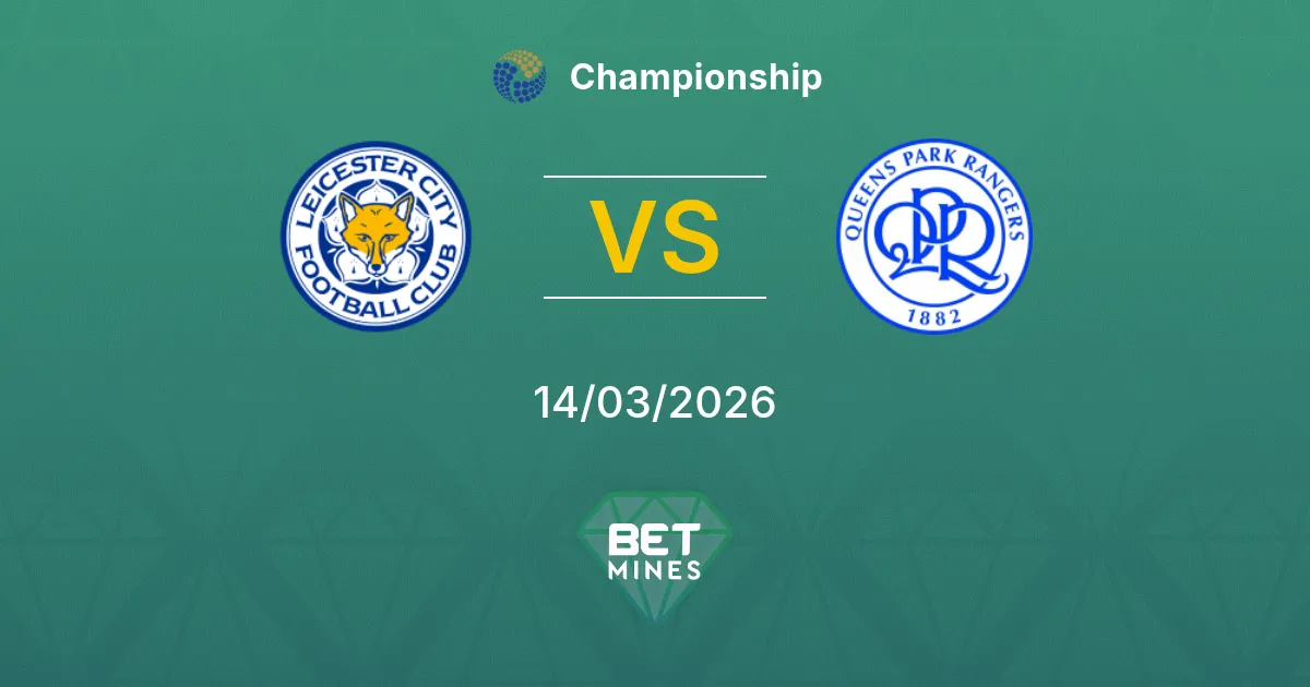 Leicester City vs Queens Park Rangers Pronóstico: Previa y Análisis del Partido | Championship 14-03-2026