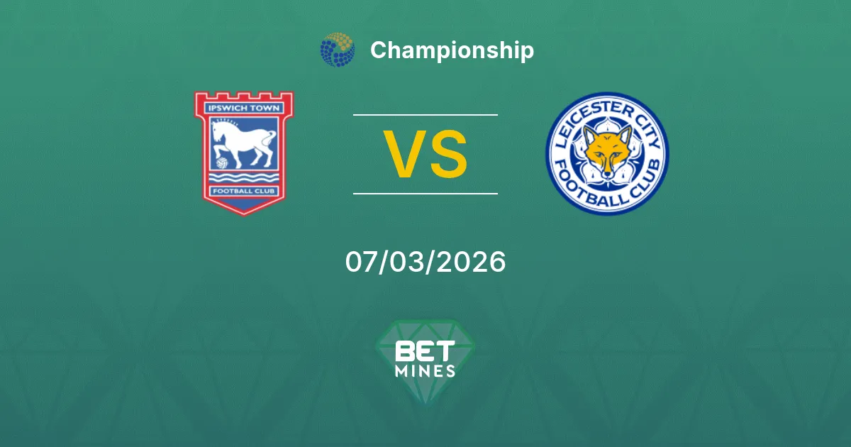 Ipswich Town vs Leicester City Prediction: Match Preview and Analysis | Championship 07-03-2026