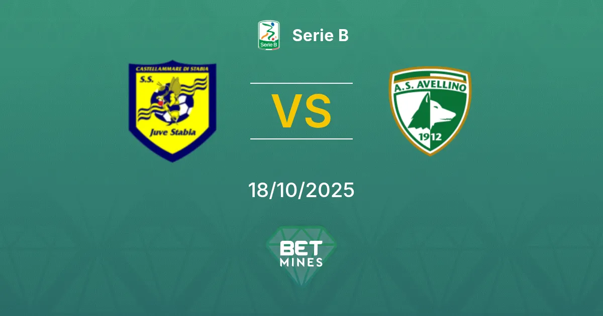 Juve Stabia vs Avellino Pronostico: Analisi e Anteprima della Gara | Serie B 18-10-2025