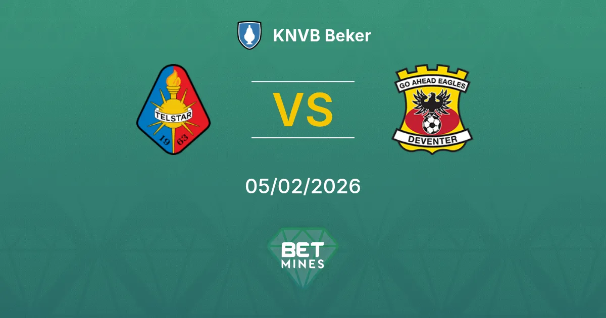 Telstar vs Go Ahead Eagles Prediction: Match Preview and Analysis | KNVB Beker 05-02-2026