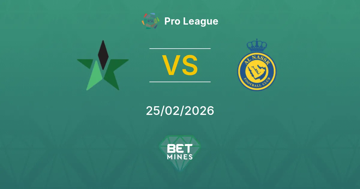 Al Najma vs Al Nassr Pronostic : Aperçu et Analyse du Match | Pro League 25-02-2026