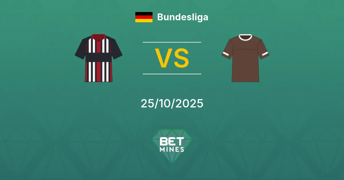 Eintracht Francoforte vs St. Pauli Pronostico: Anteprima e Analisi della Partita | Bundesliga 25-10-2025