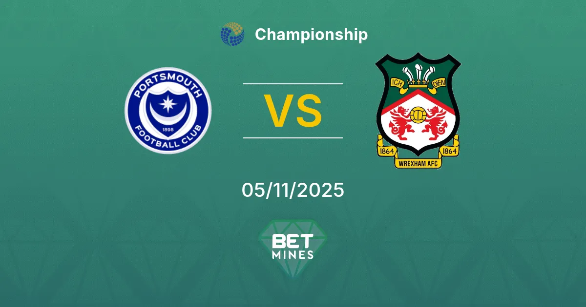 Portsmouth vs Wrexham Prediction: Match Preview and Analysis | Championship 05-11-2025