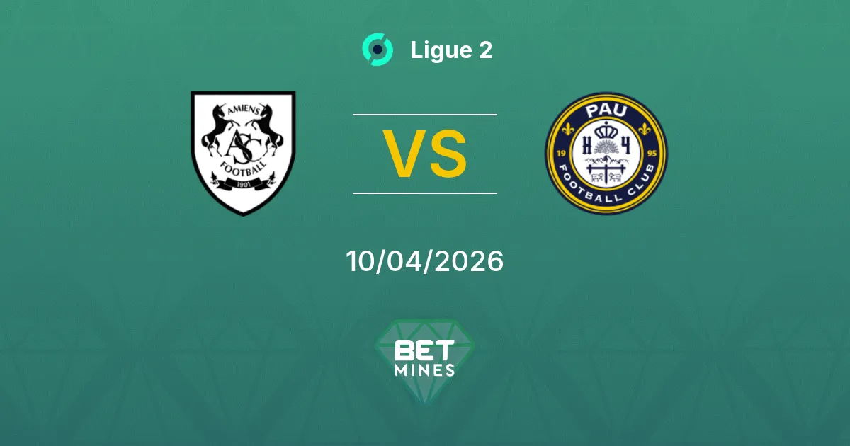 Amiens SC vs Pau Pronóstico: Previa del Partido y Análisis | Ligue 2 10-04-2026