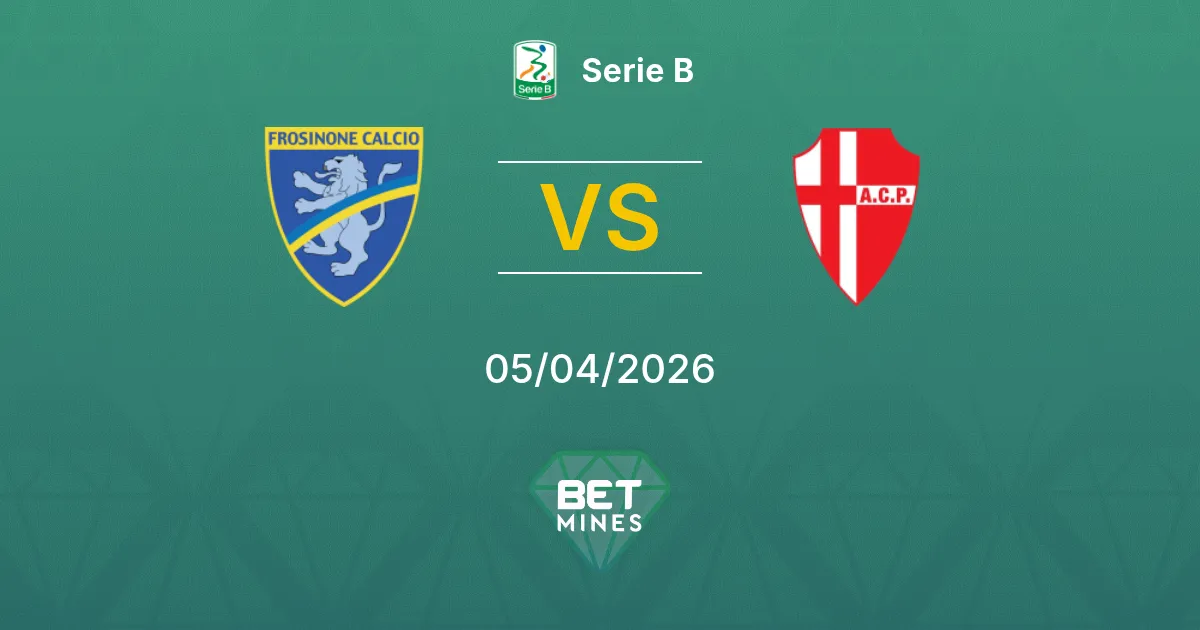 Frosinone vs Calcio Padova Pronóstico: Previa y Análisis del Partido | Serie B 05-04-2026
