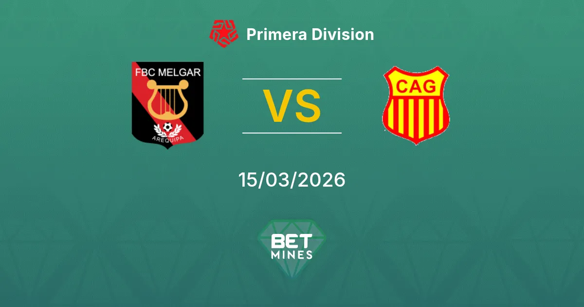 Melgar vs Atlético Grau Prediction: Match Preview and Analysis | Primera Division 15-03-2026