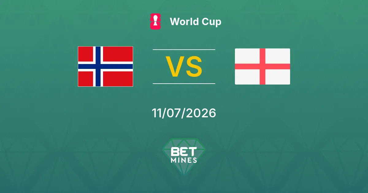 Noruega vs Inglaterra Pronóstico: Previa y Análisis del Partido | Mundial 11-07-2026