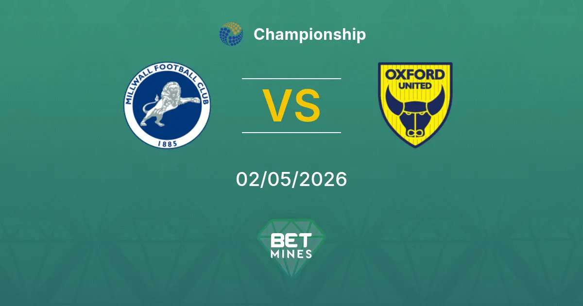Millwall vs Oxford United Pronostico: Anteprima e Analisi della Partita | Championship 02-05-2026