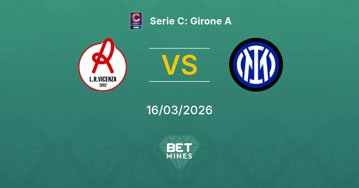 Vicenza vs Inter U23 Prediction: Match Preview and Analysis | Serie C: Girone A 16-03-2026
