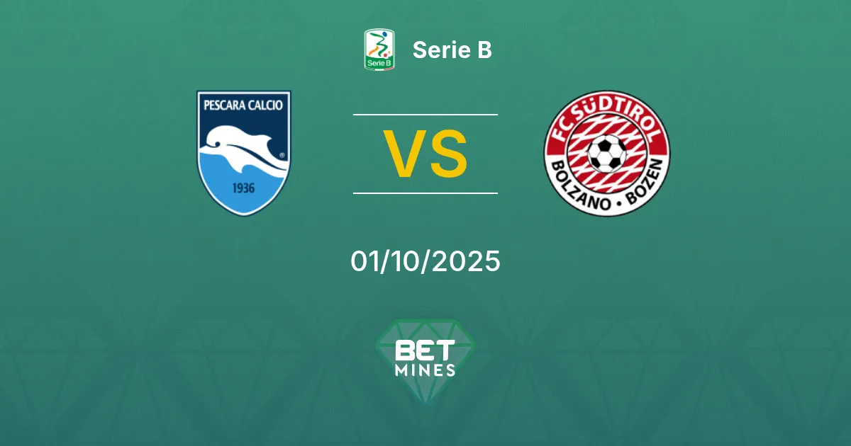 Pescara vs Südtirol