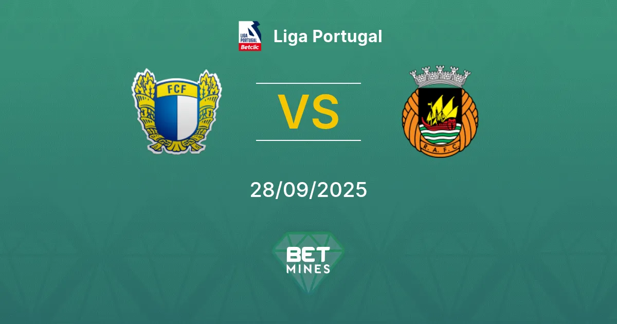 Famalicão vs Rio Ave Pronostic : Aperçu et Analyse du Match | Liga Portugal 28-09-2025