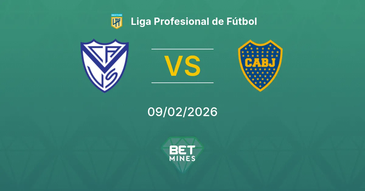 Vélez Sarsfield vs Boca Juniors Prediction: Match Preview and Analysis | Liga Profesional de Fútbol 09-02-2026