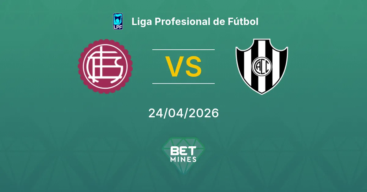 Lanús vs Central Córdoba SdE Pronostico: Anteprima e Analisi della Partita | Liga Profesional de Fútbol 24-04-2026