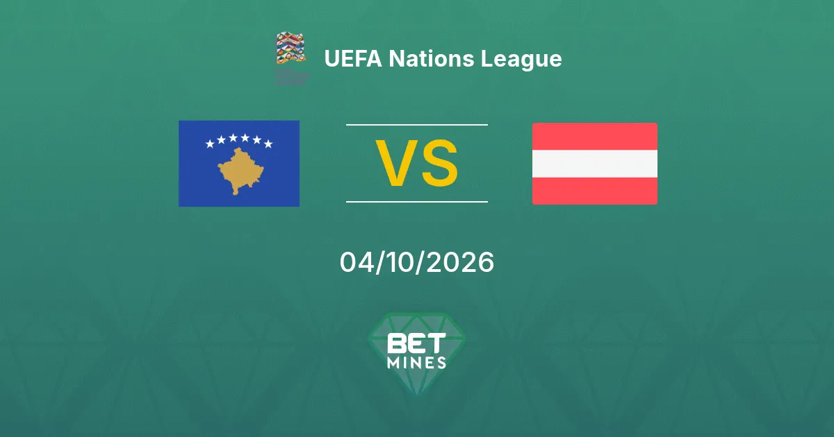 Kosovo vs Austria Pronóstico: previa y análisis del partido | UEFA Nations League 04-10-2026