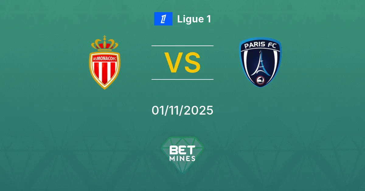 Monaco vs Paris Prediction: Match Preview and Analysis | Ligue 1 01-11-2025