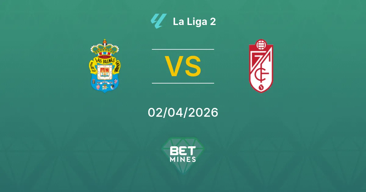 Las Palmas vs Granada Prediction: Match Preview and Analysis | La Liga 2 02-04-2026