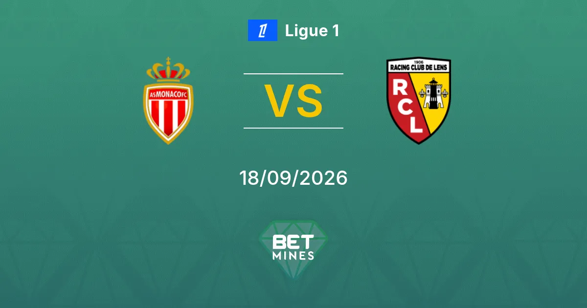 Palpite Monaco x Lens: Prévia e Análise da Partida | Ligue 1 18-09-2026