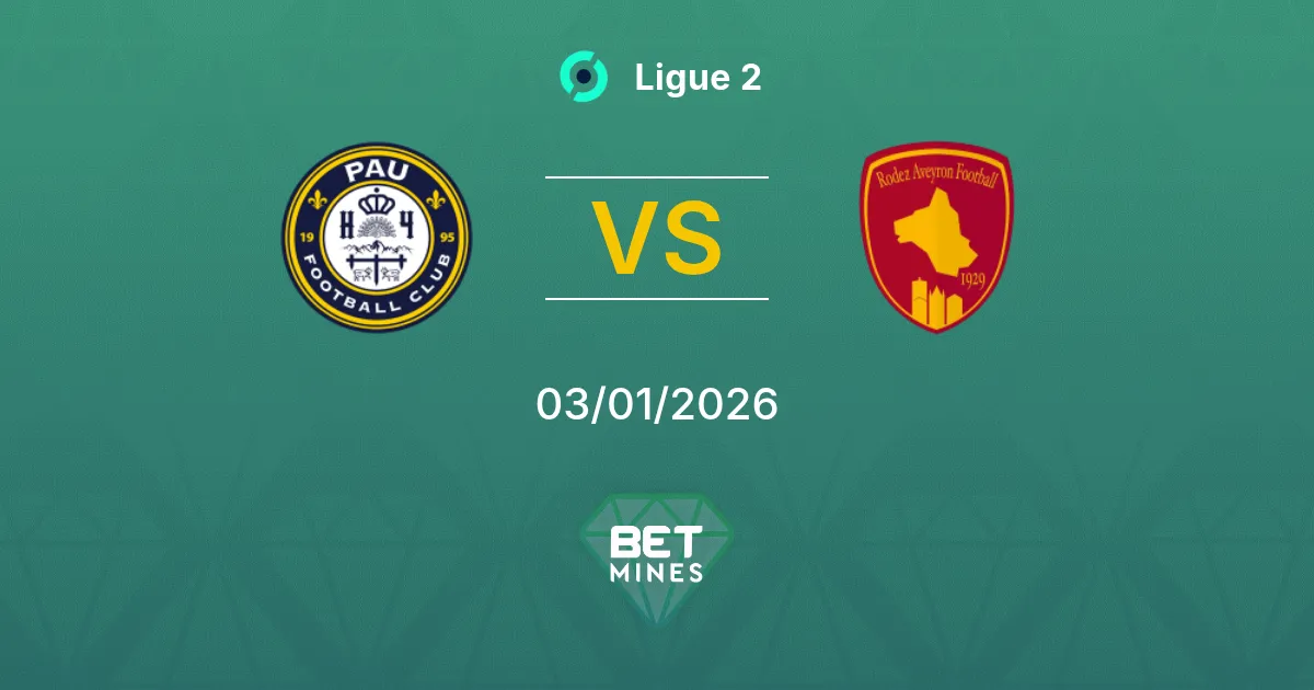 Pau vs Rodez Pronostico: Anteprima e Analisi della Partita | Ligue 2 03-01-2026