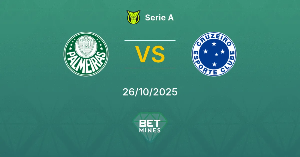 Palmeiras vs Cruzeiro Pronostico: Anteprima e Analisi della Partita | Serie A 26-10-2025