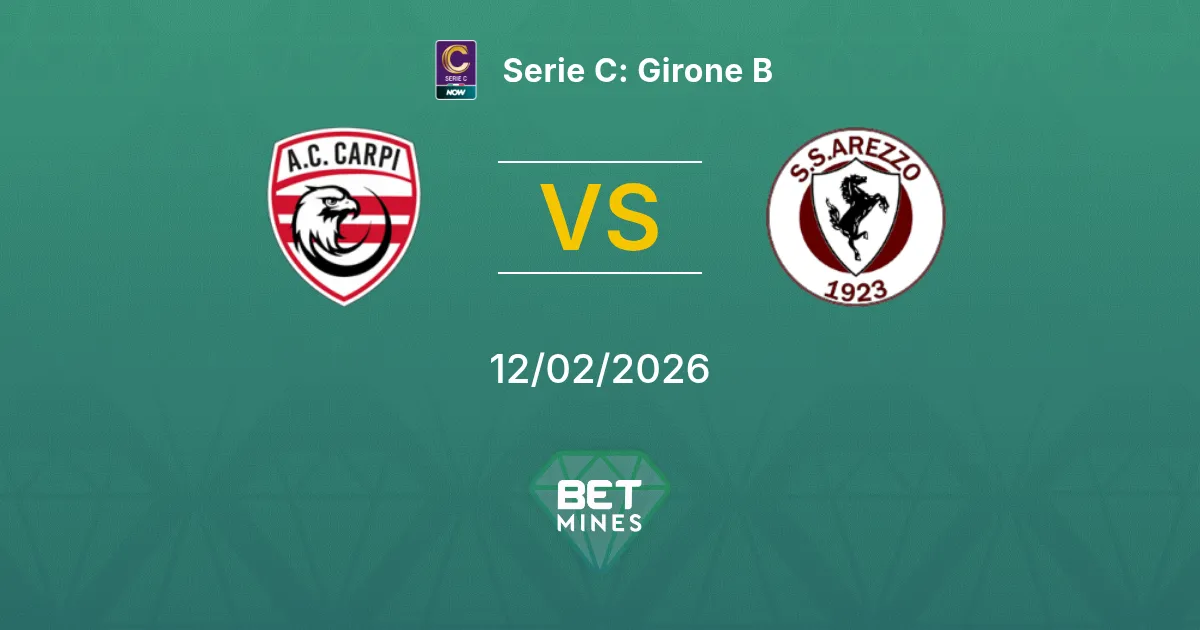 Athletic Carpi vs Arezzo Prediction: Match Preview and Analysis | Serie C: Girone B 12-02-2026
