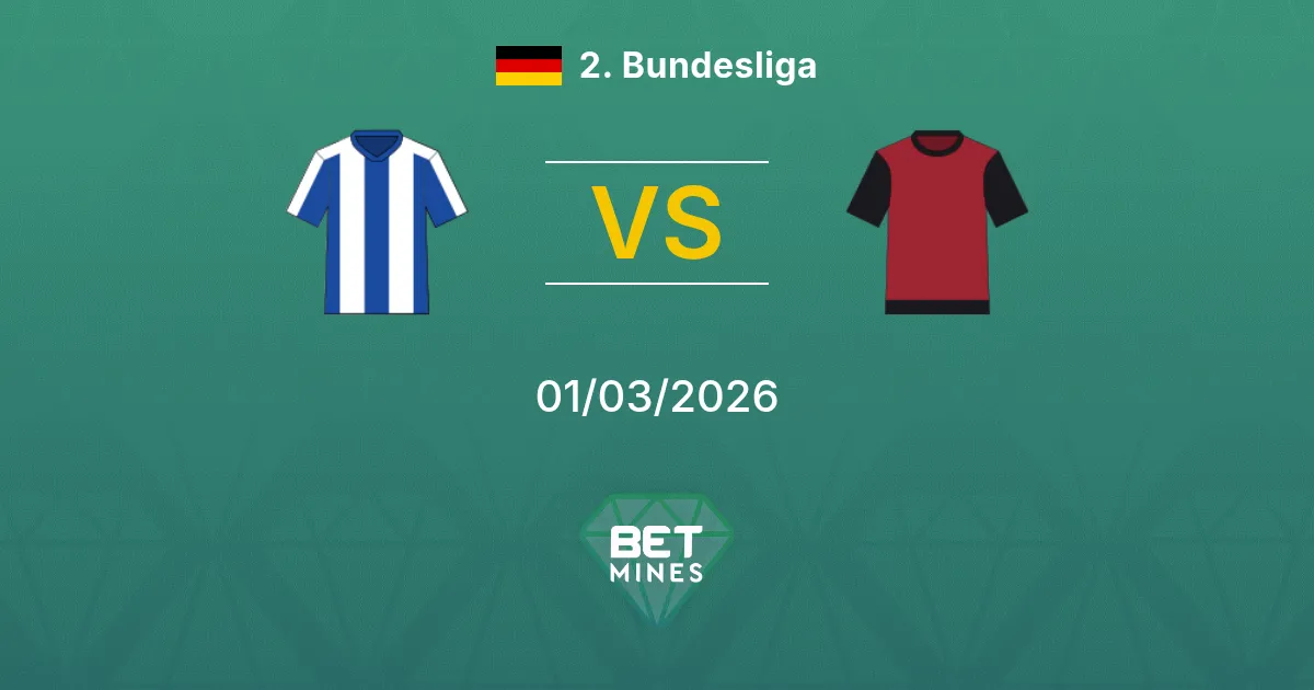 Hertha BSC vs Nuremberg Pronostic : Aperçu du Match et Analyse | 2. Bundesliga 01-03-2026