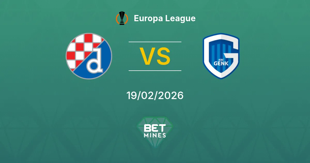 Dinamo Zagreb vs Genk Pronostic : Aperçu et Analyse du Match | Europa League 19-02-2026