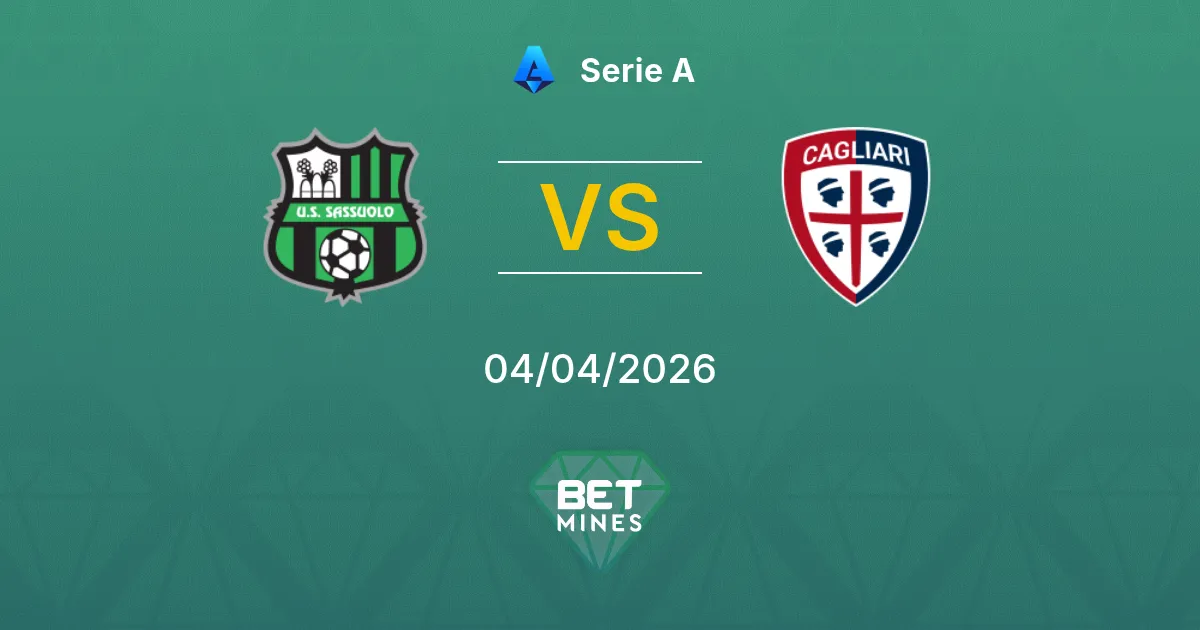 Sassuolo vs Cagliari