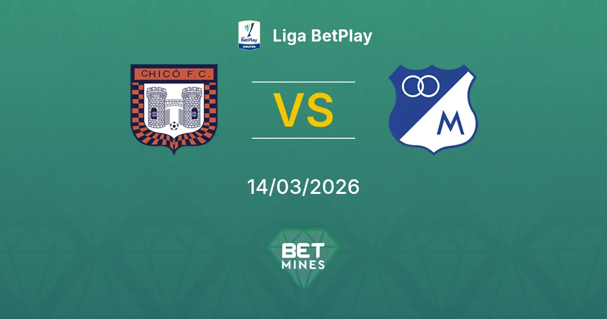 Boyacá Chicó vs Millonarios Prediction: Match Preview and Analysis | Liga BetPlay 14-03-2026