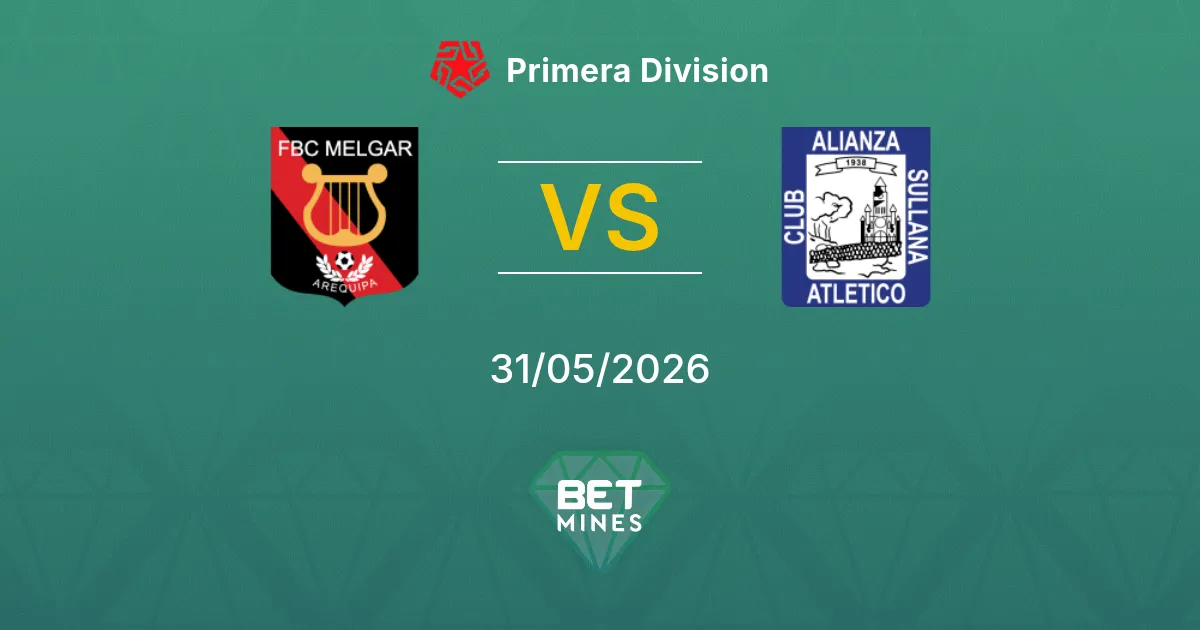 Melgar vs Alianza Atlético Pronostico: Anteprima e Analisi della Partita | Primera Division 31-05-2026