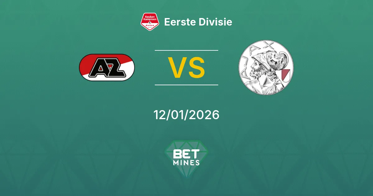 Jong AZ vs Jong Ajax Pronostico: Anteprima e Analisi della Partita | Eerste Divisie 12-01-2026
