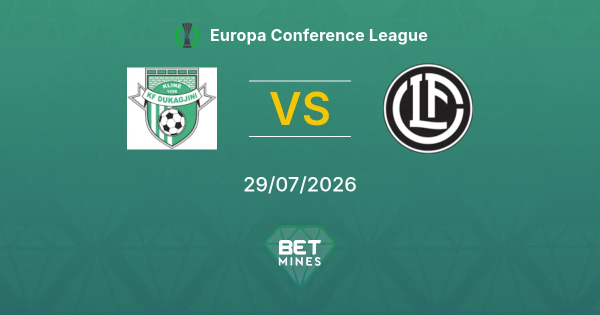 Dukagjini vs Lugano Prediction: Match Preview and Analysis | Europa Conference League 29-07-2026