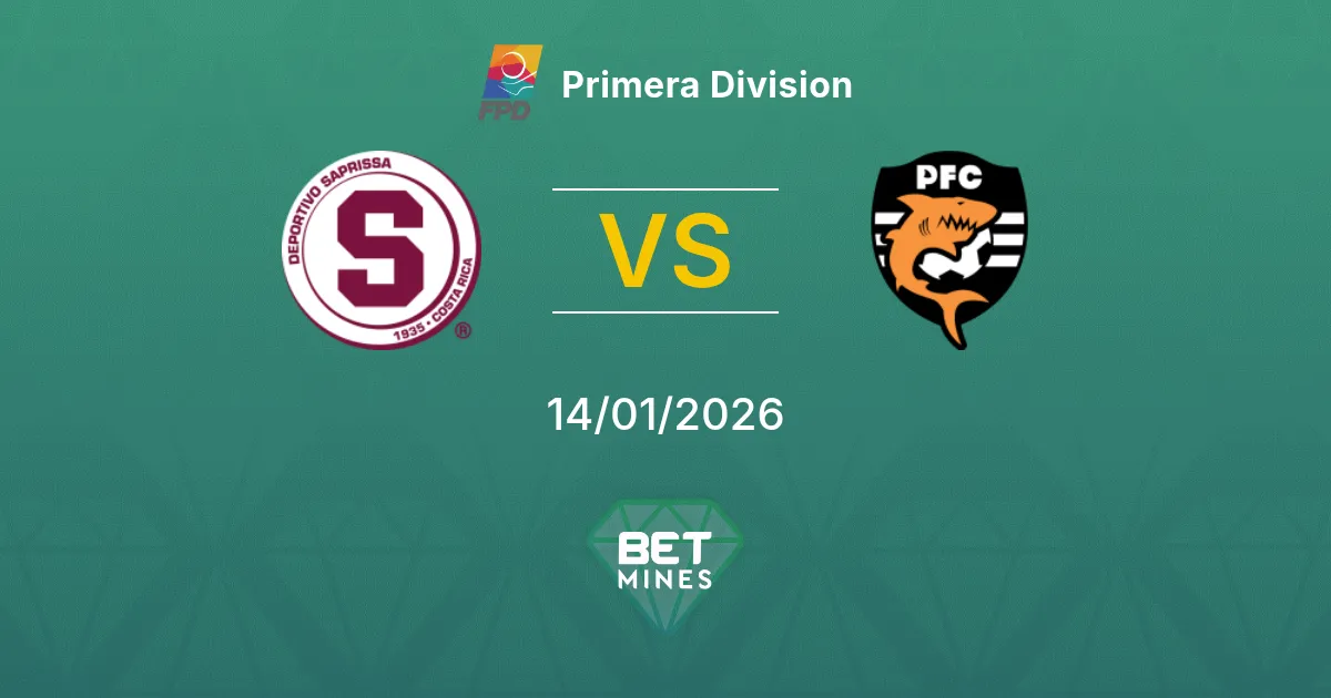 Deportivo Saprissa vs Puntarenas Pronostico: Anteprima e Analisi della Partita | Primera Division 14-01-2026
