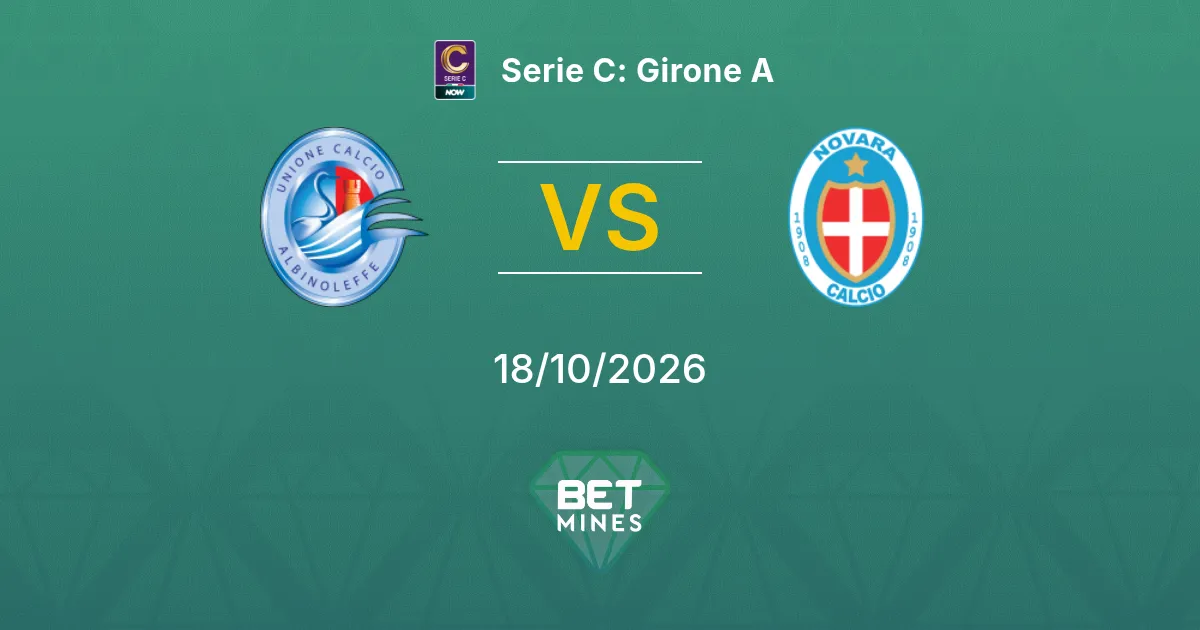 AlbinoLeffe vs Novara Prediction: Match Preview and Analysis | Serie C: Girone A 18-10-2026