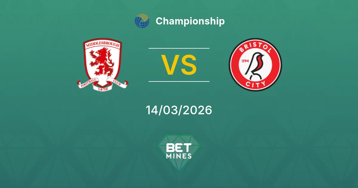 Middlesbrough vs Bristol City