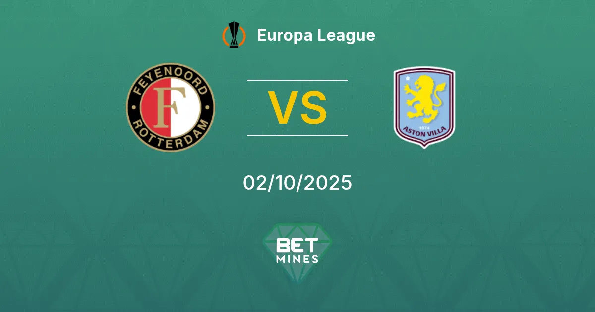 Feyenoord vs Aston Villa Pronostico: Anteprima e Analisi della Partita | Europa League 02-10-2025