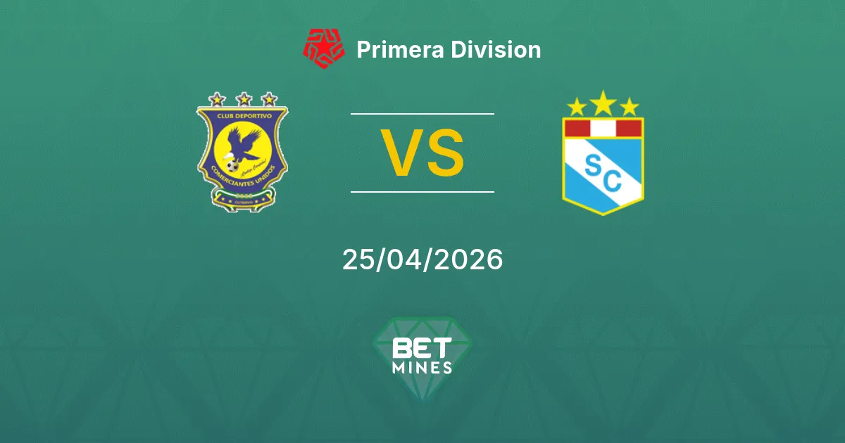 Comerciantes Unidos vs Sporting Cristal Pronostico: Anteprima e Analisi della Partita | Primera Division 25-04-2026
