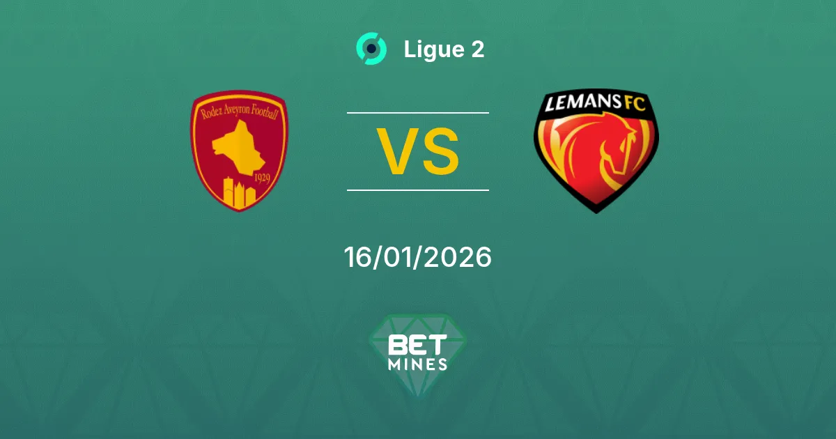 Rodez vs Le Mans Pronostico: Anteprima e Analisi della Partita | Ligue 2 16-01-2026